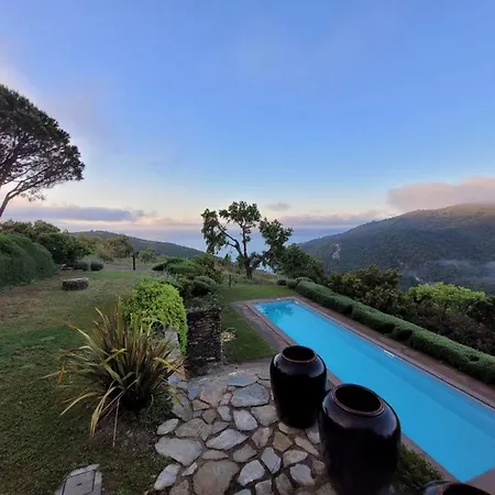 Il Fico, Isola D'elba, Piscina E Aria Condizionata Villa
